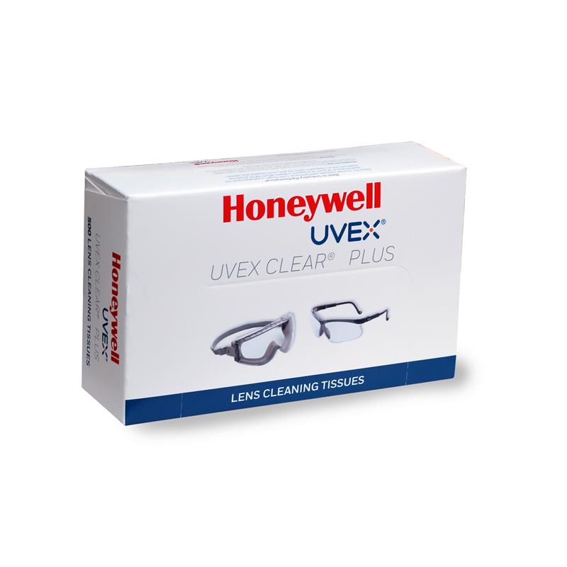 UVEX CLEAR PLUS LENS TISSUES 500/BX - Sideshields and Accessories